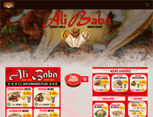Tablet Screenshot of kebapalibaba.com